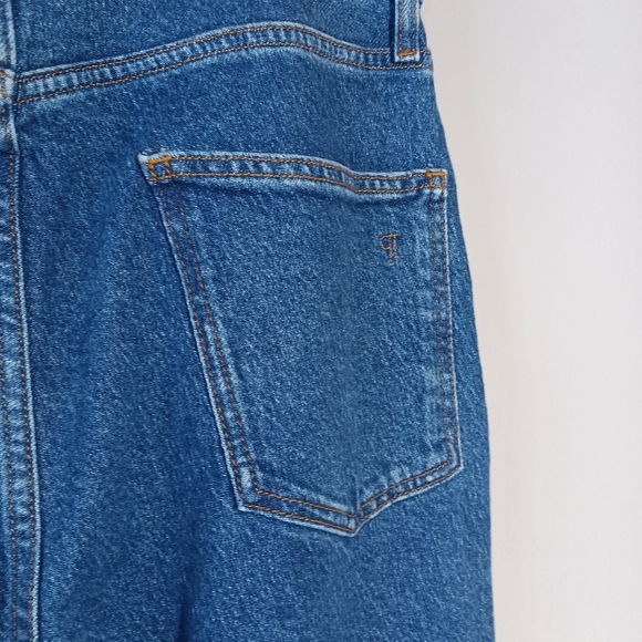 Anthropologie Pilcro The Austyn High-Rise Cuffed Wide-Leg Jeans Medium Wash 31 - Picture 5 of 9